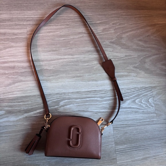 MARC JACOBS Shutter Camera Bag Argan Oil Brown - Picture 4 of 11